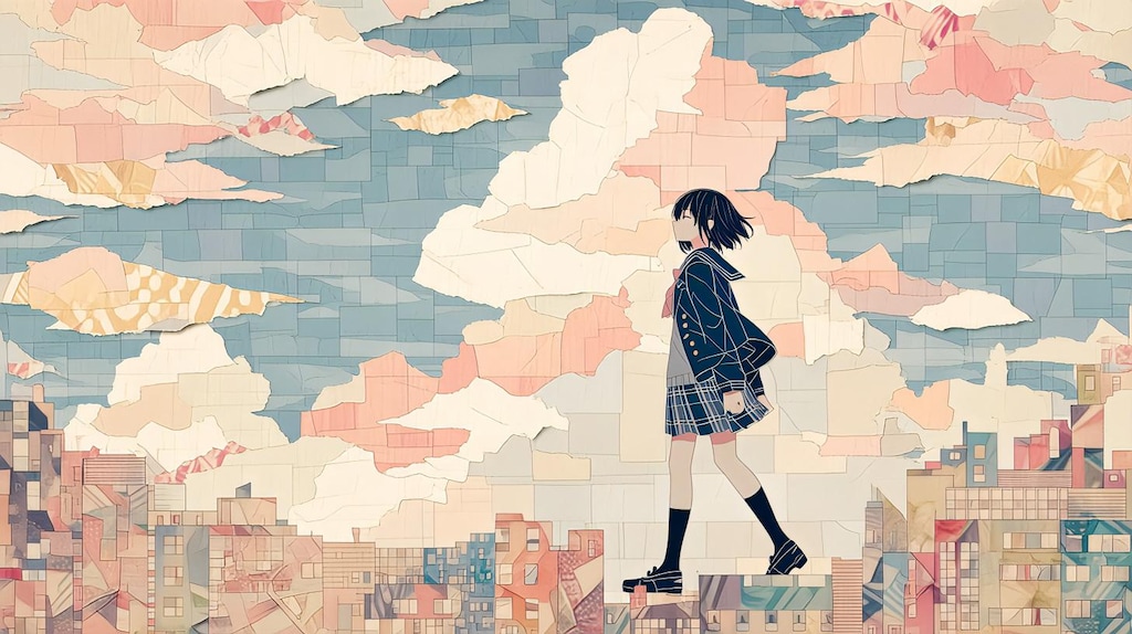 黒髪の少女