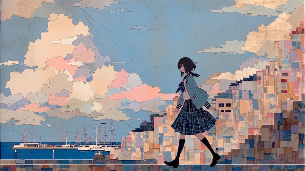 黒髪の少女