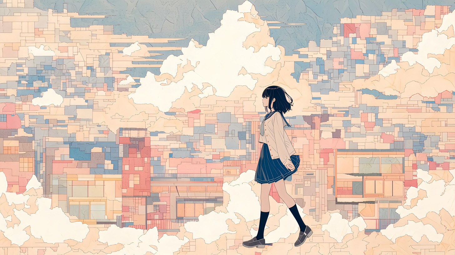 黒髪の少女