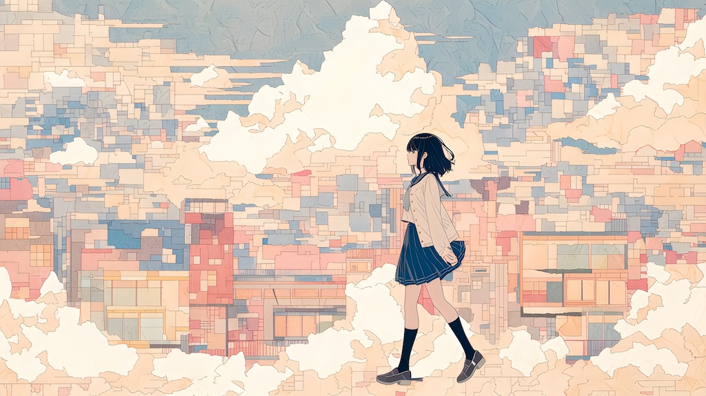 黒髪の少女