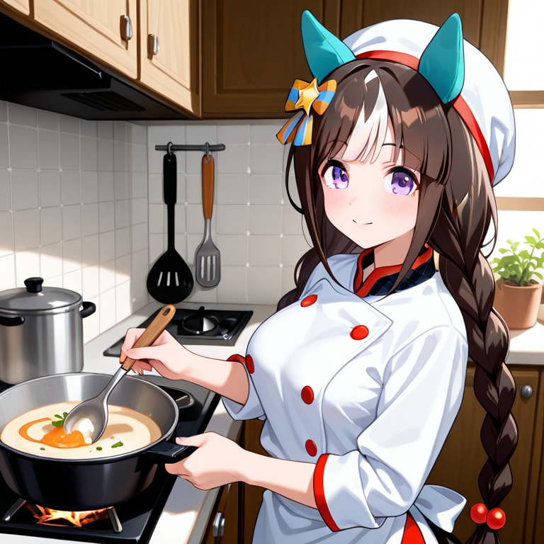 ホッコータルマエ　シェフ衣装ver | の人気AIイラスト・グラビア