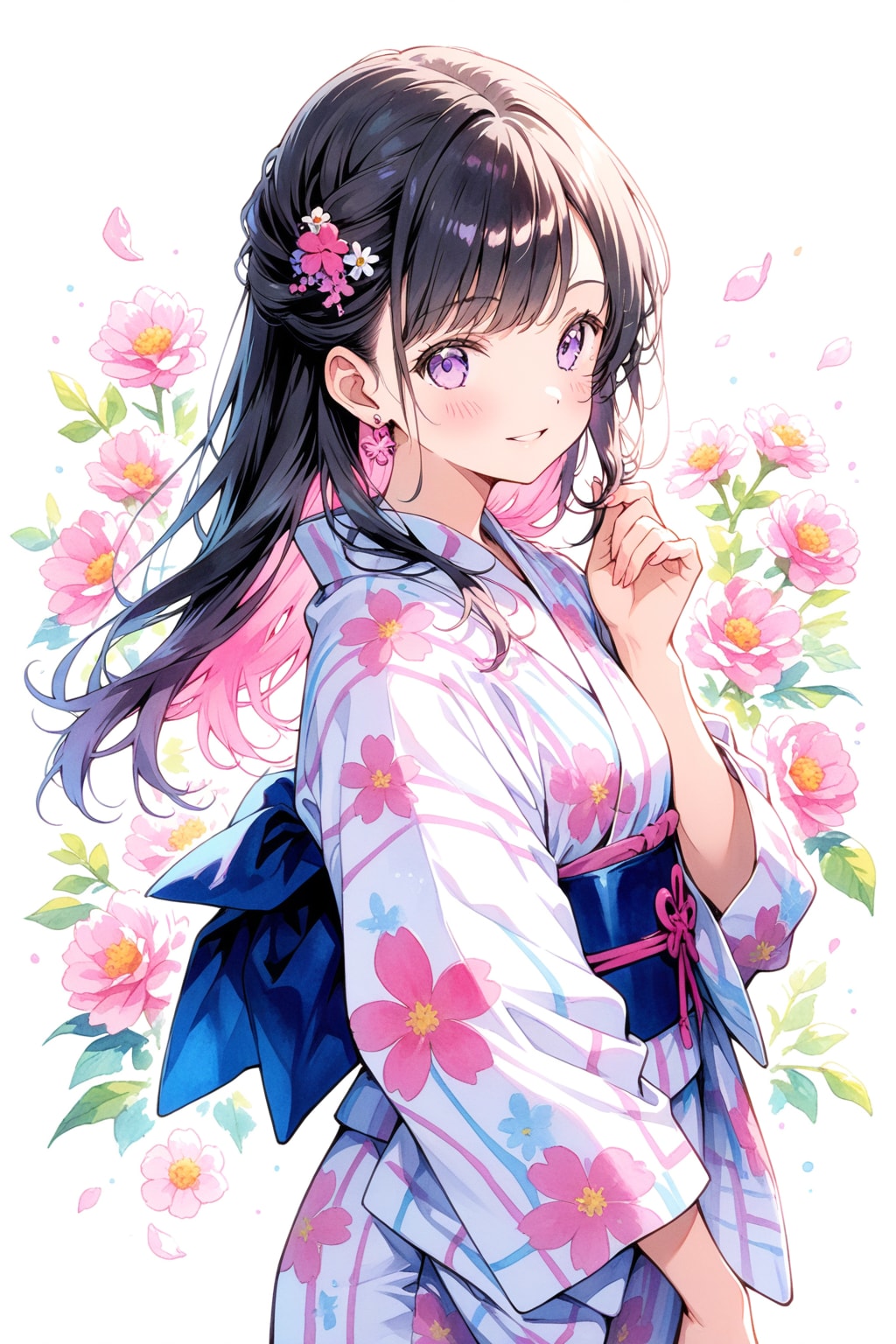 和服女子