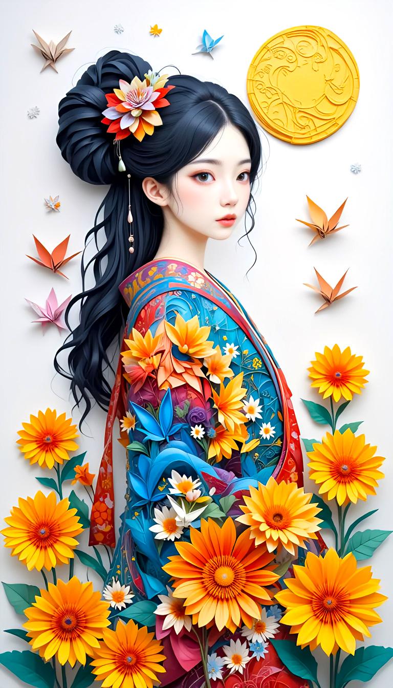 ペーパーアートⅠ | の人気AIイラスト・グラビア