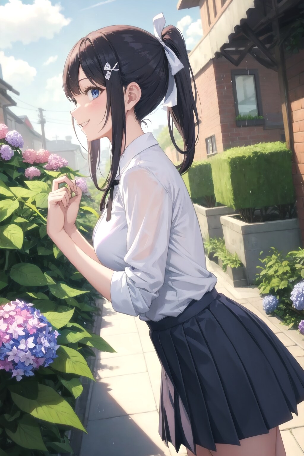 梅雨の合間の晴天