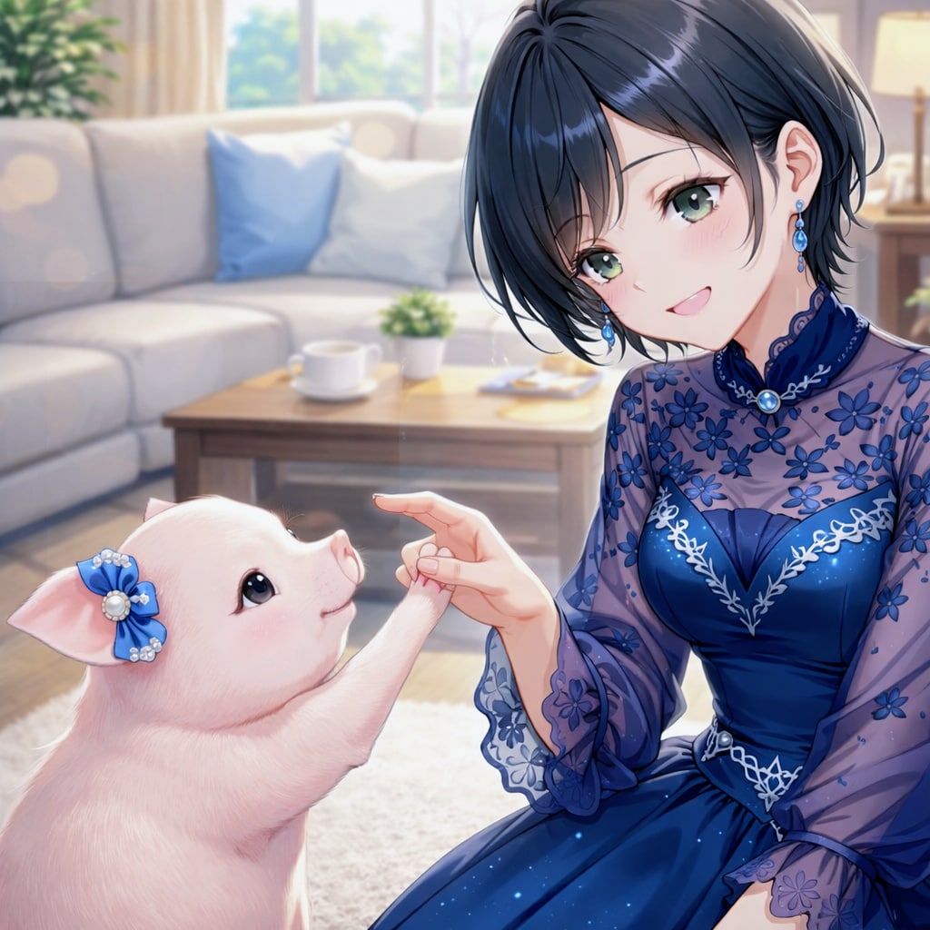 メス豚を躾ける藍音ちゃん