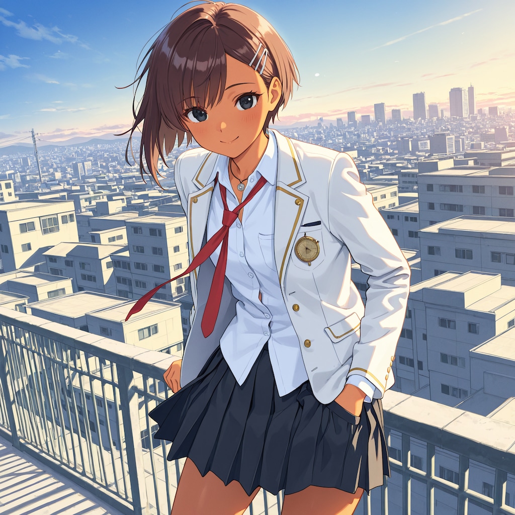 久しぶりの制服