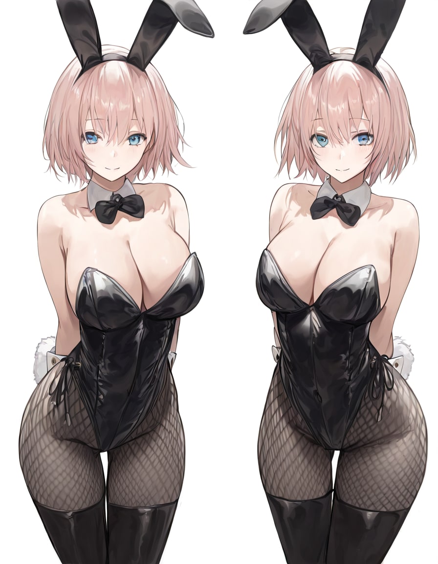 短髪バニー🐰 | の人気AIイラスト・グラビア