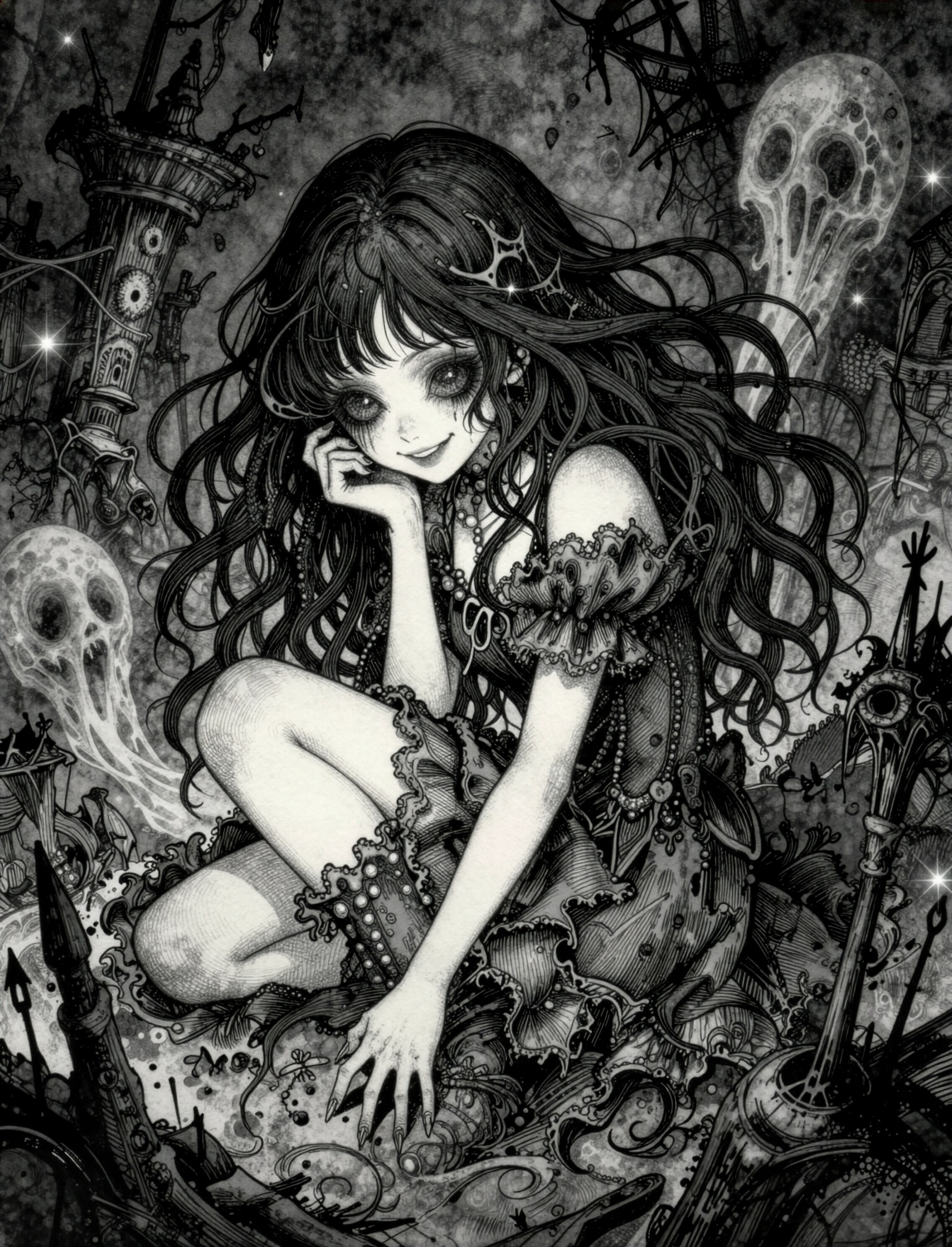 ゴースト娘 | の人気AIイラスト・グラビア