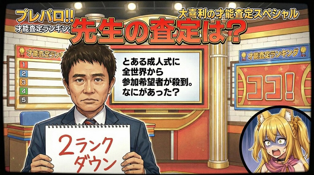 先生の査定は？