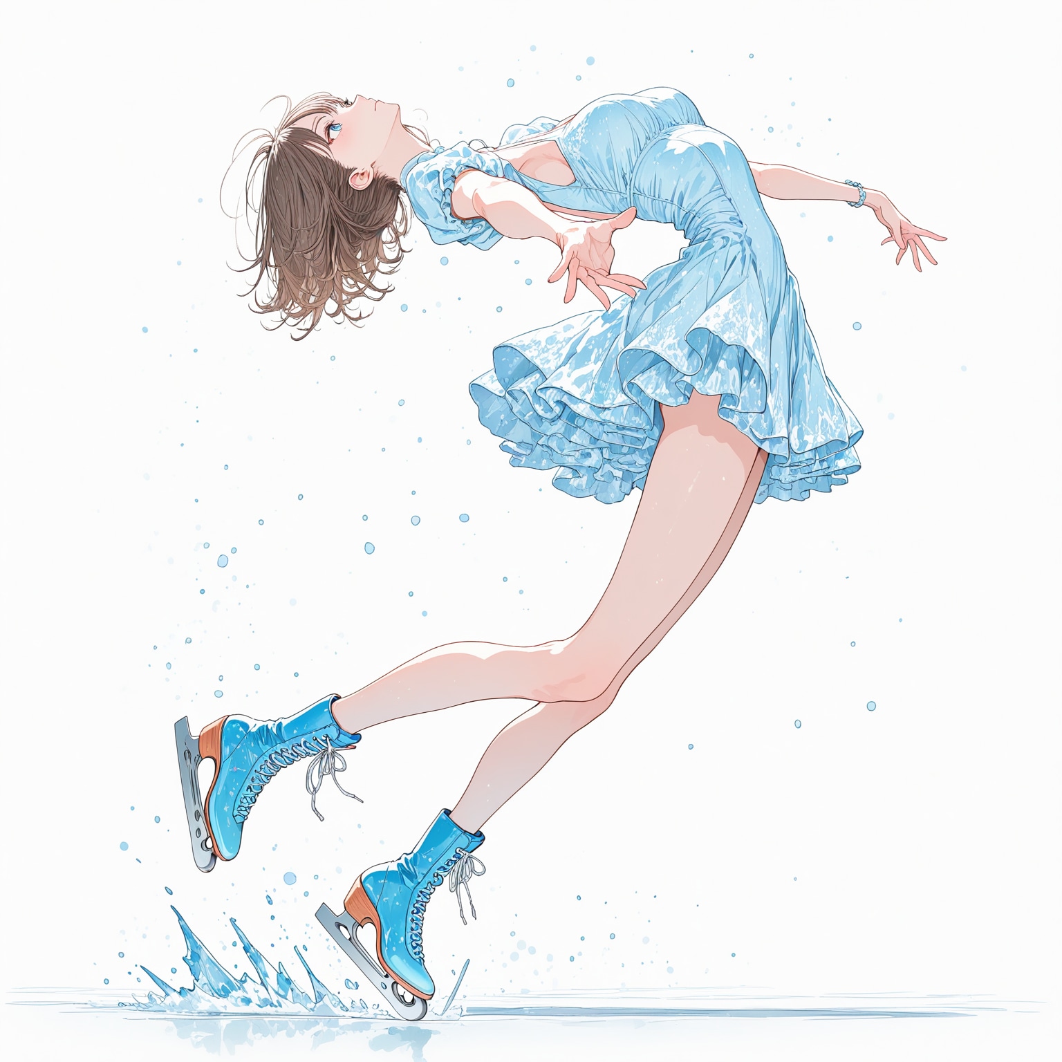 フュギュアースケート | の人気AIイラスト・グラビア