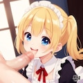 かわいいメイドさんのごほーし 2枚目