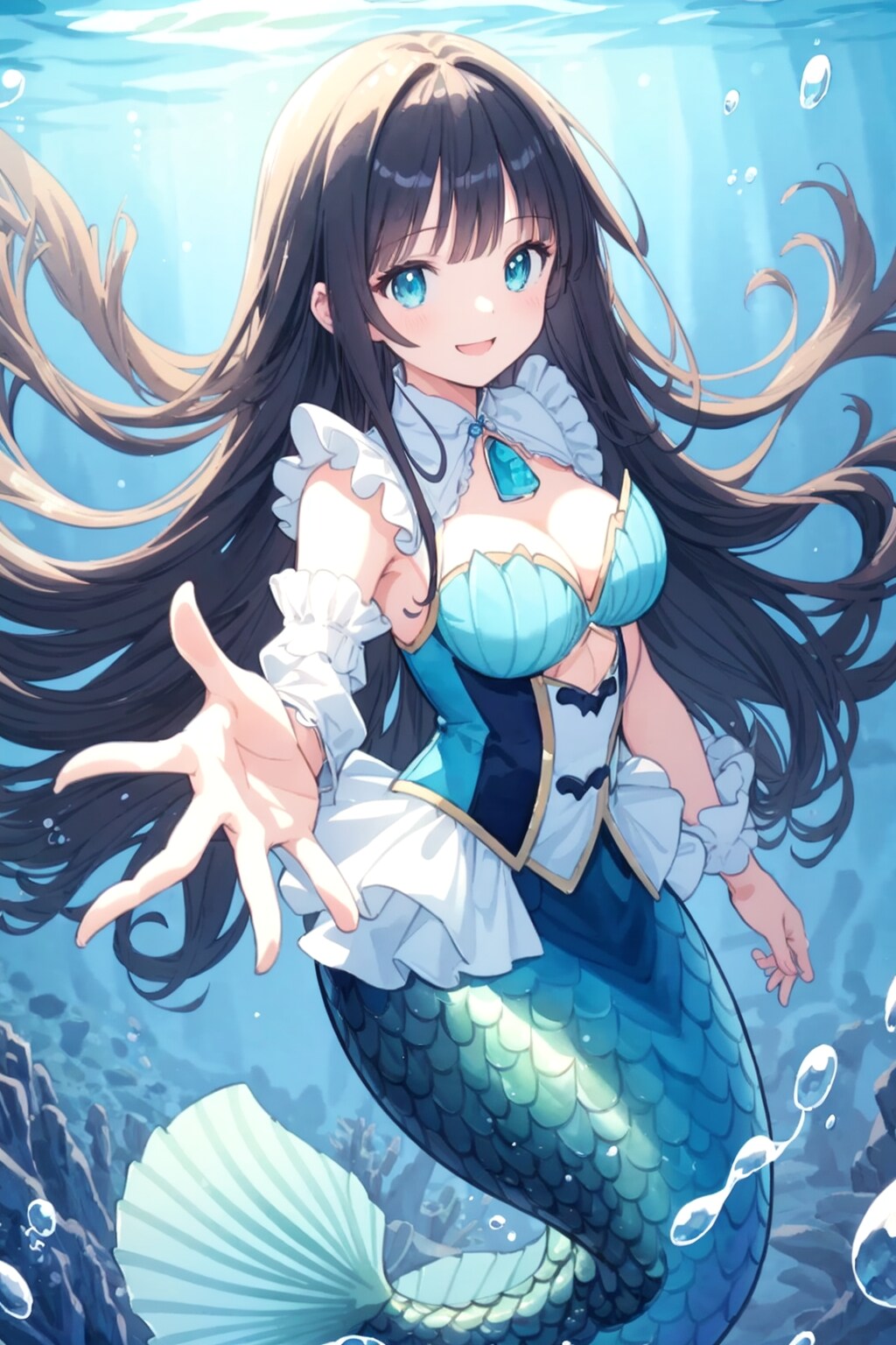 海の世界をご案内♪ | の人気AIイラスト・グラビア