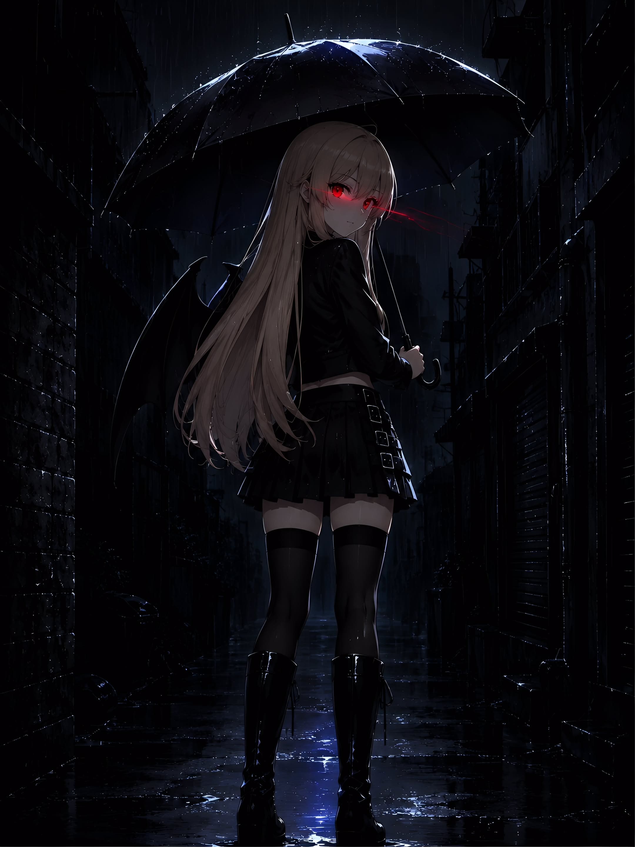 雨の夜