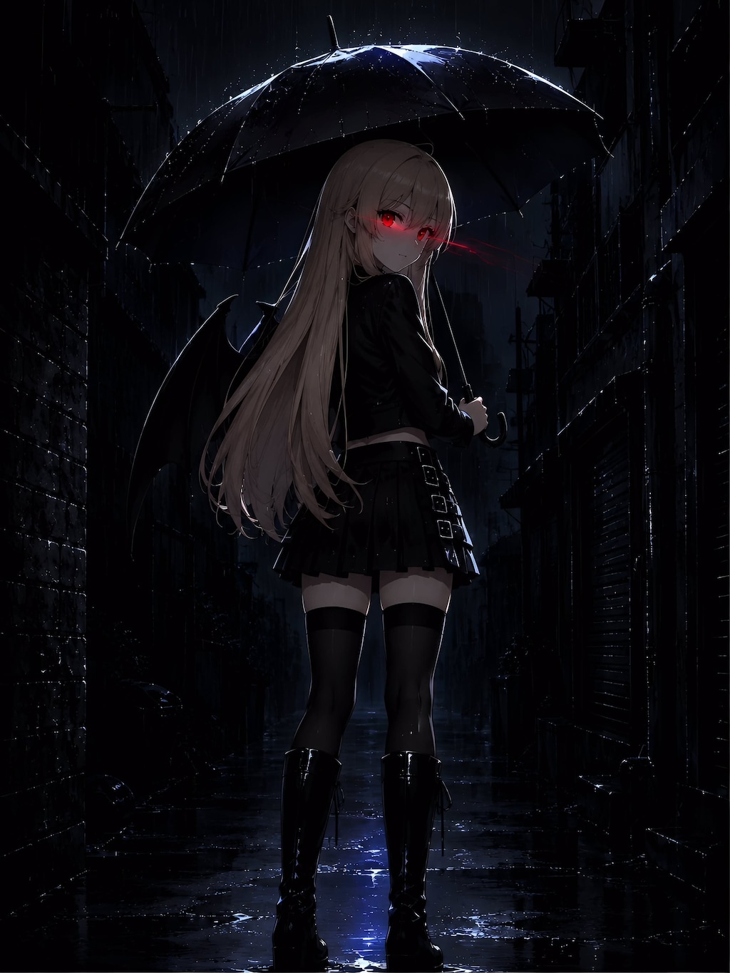 雨の夜