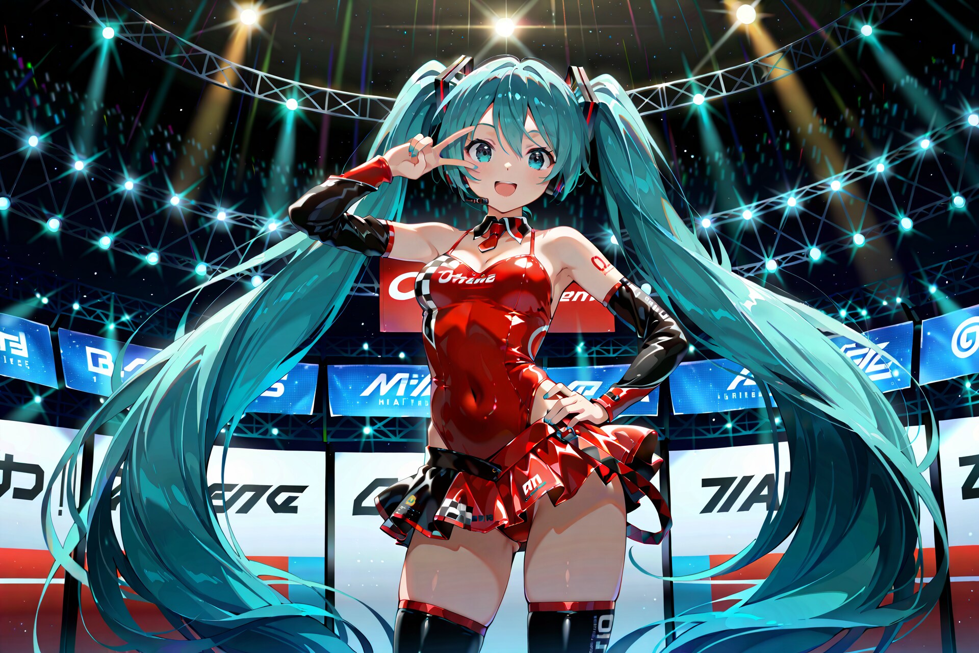 レースクイーンな初音ミク