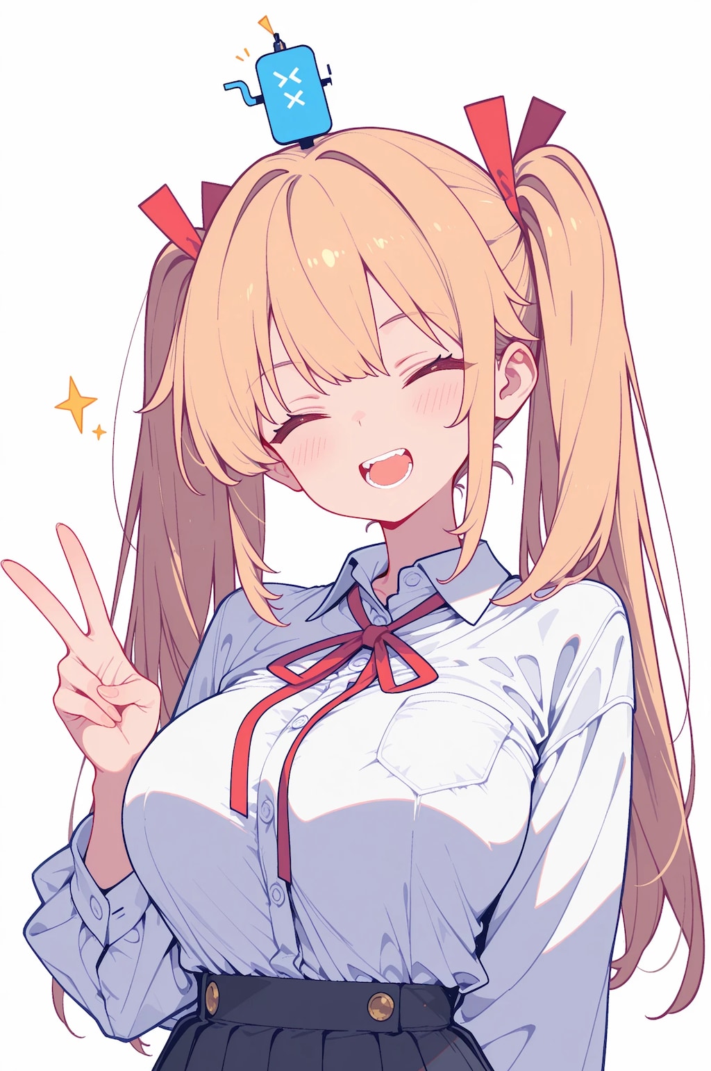 ツインテJKはご機嫌