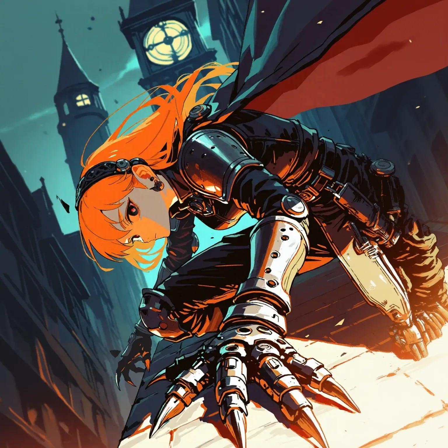 怪盗、夜を行く | の人気AIイラスト・グラビア