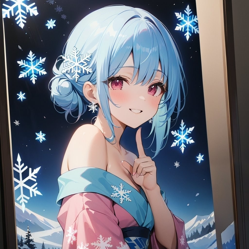 EMERALDで鬼ちゃんと雪女さん