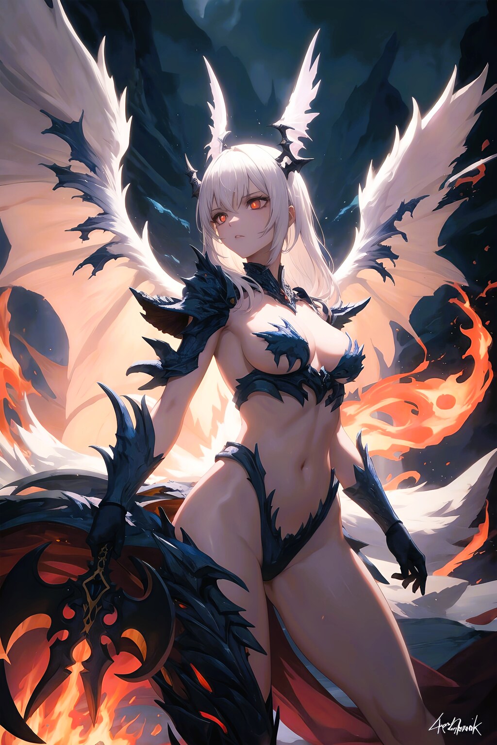 WINGED DEMONESS
