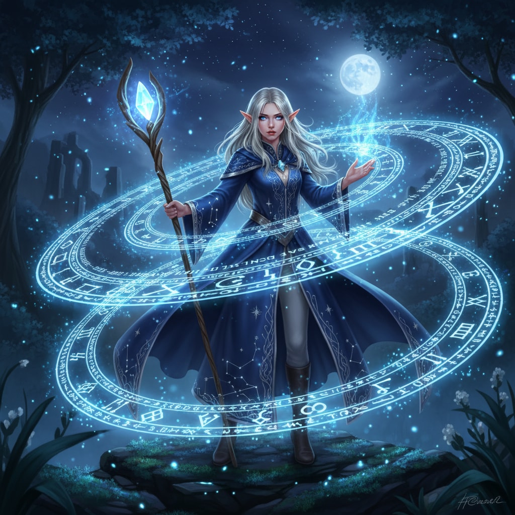 エルフの魔法使い