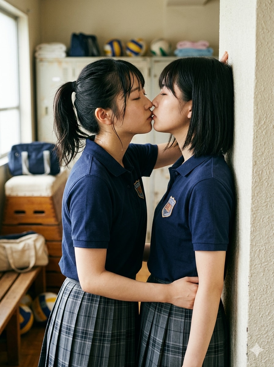 なかよし、キス
