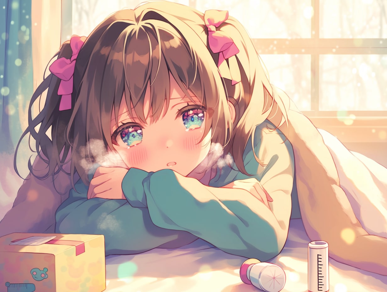 風邪 | の人気AIイラスト・グラビア