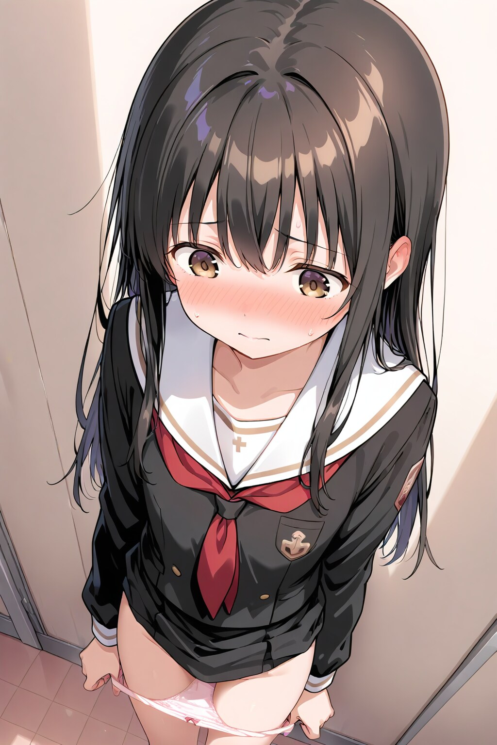 ここじゃ人が来ちゃうよ…