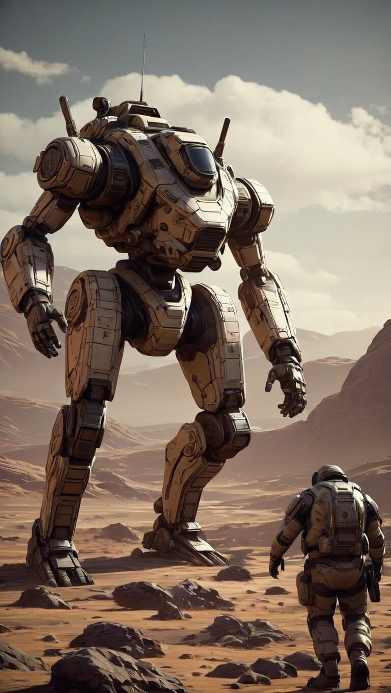 惑星開拓支援ロボット
