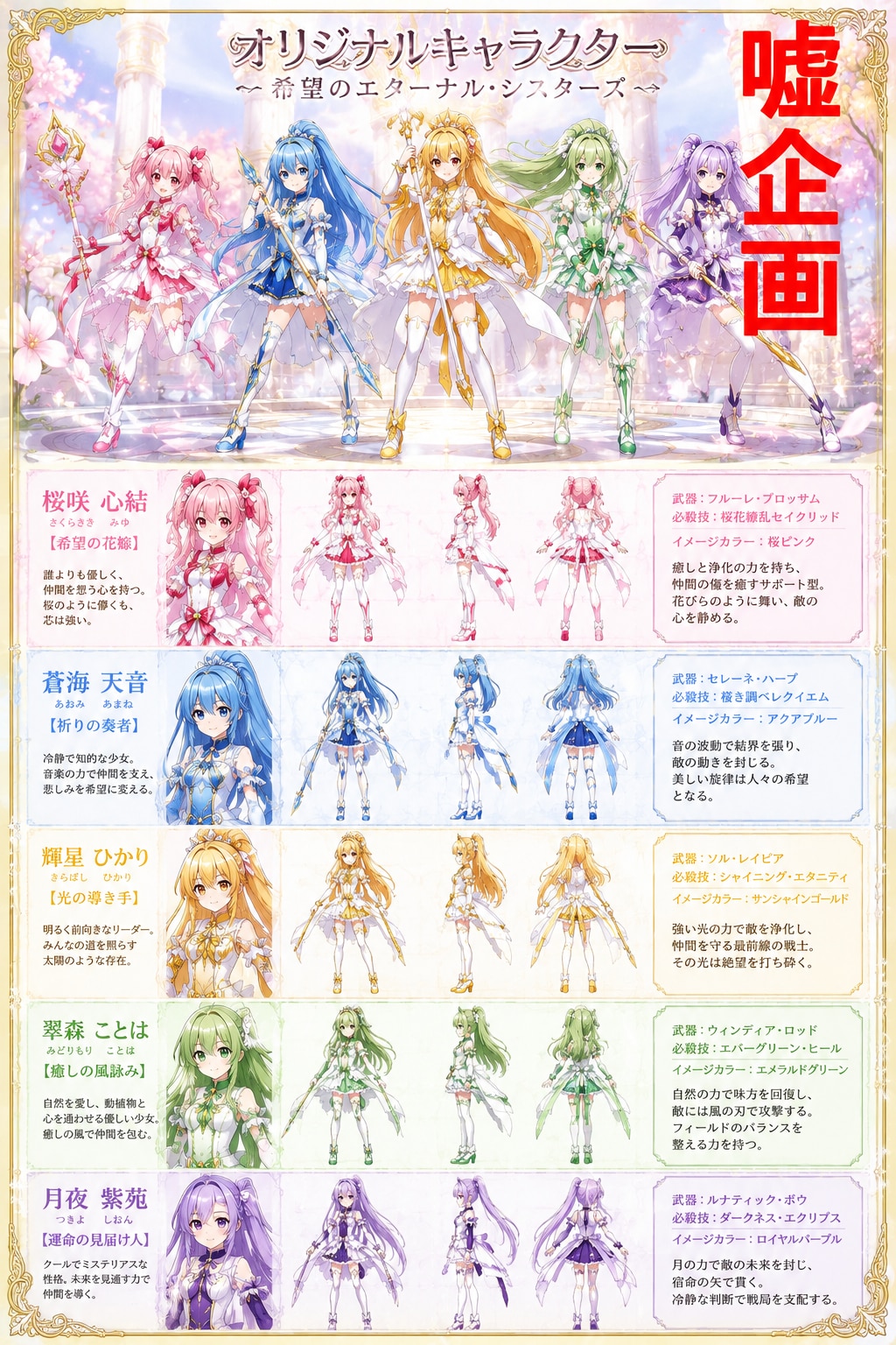 オリジナルキャラクター