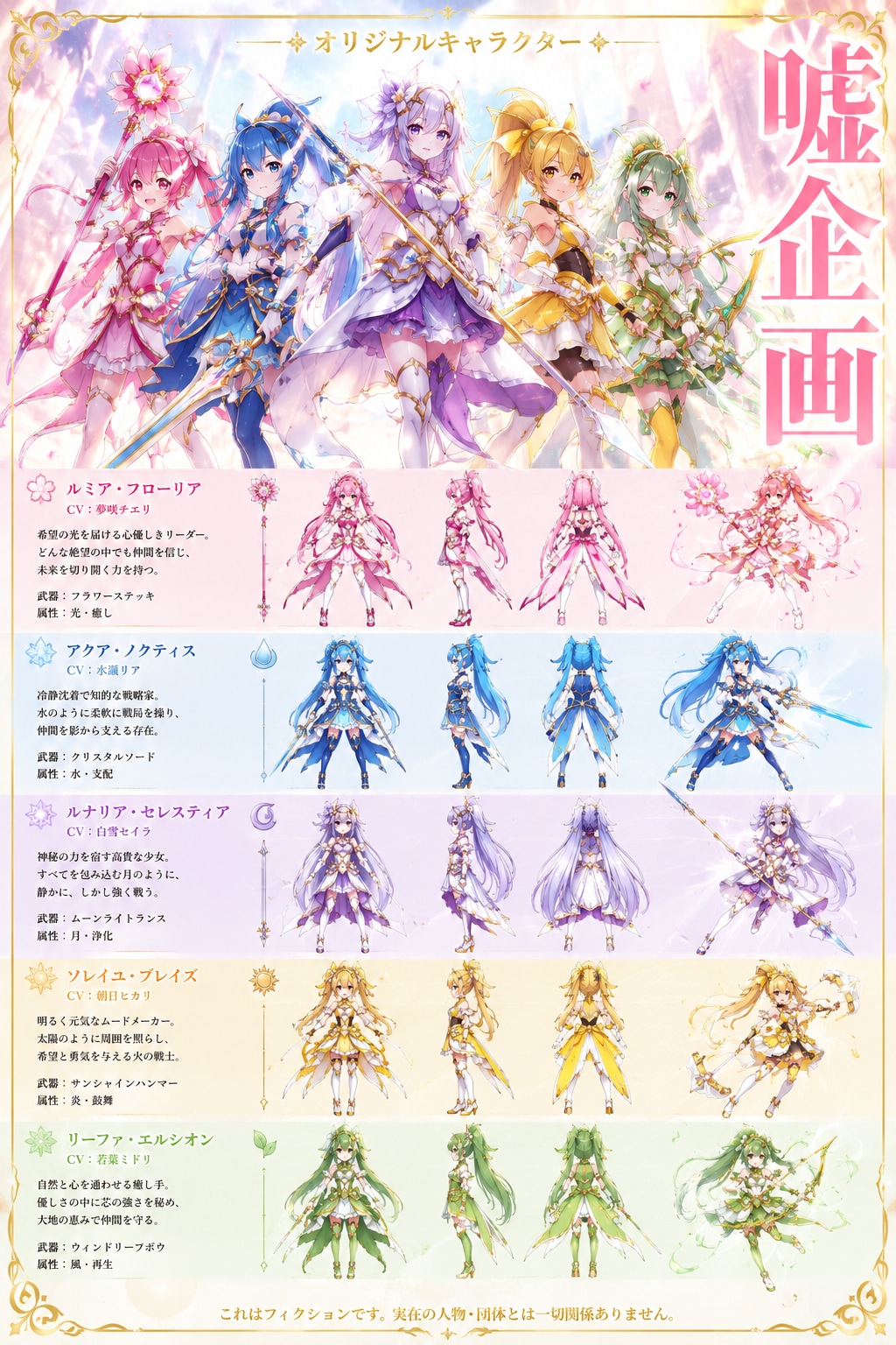 オリジナルキャラクター