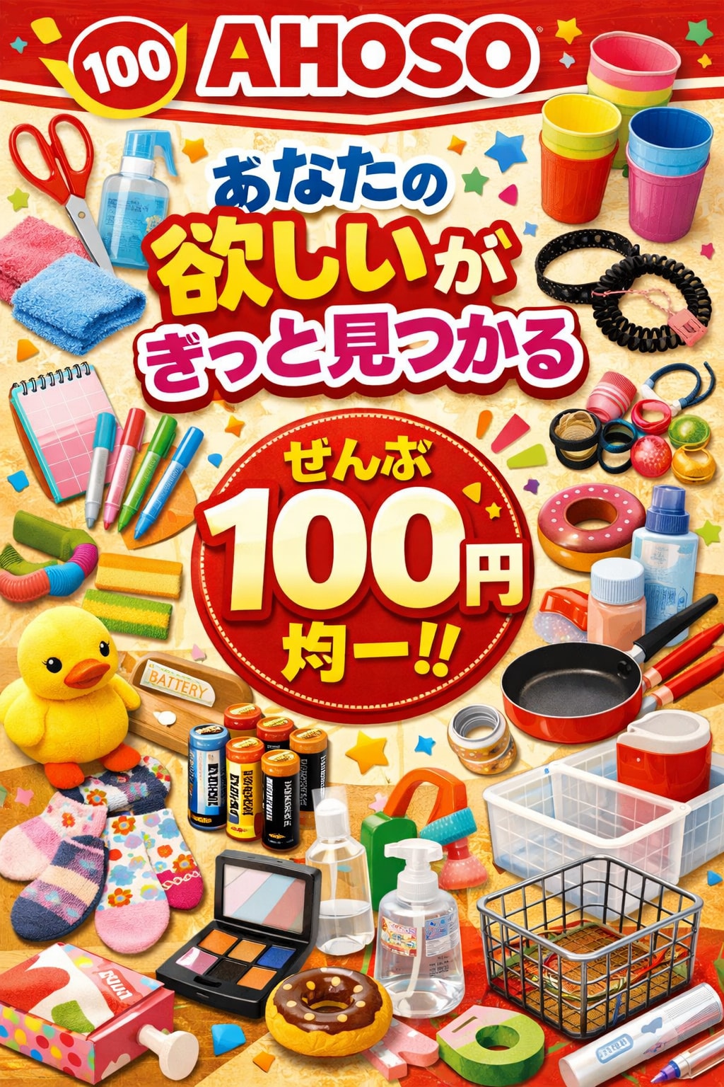 いろんなAHOSOグッズ(ちゃんと？したバージョン)