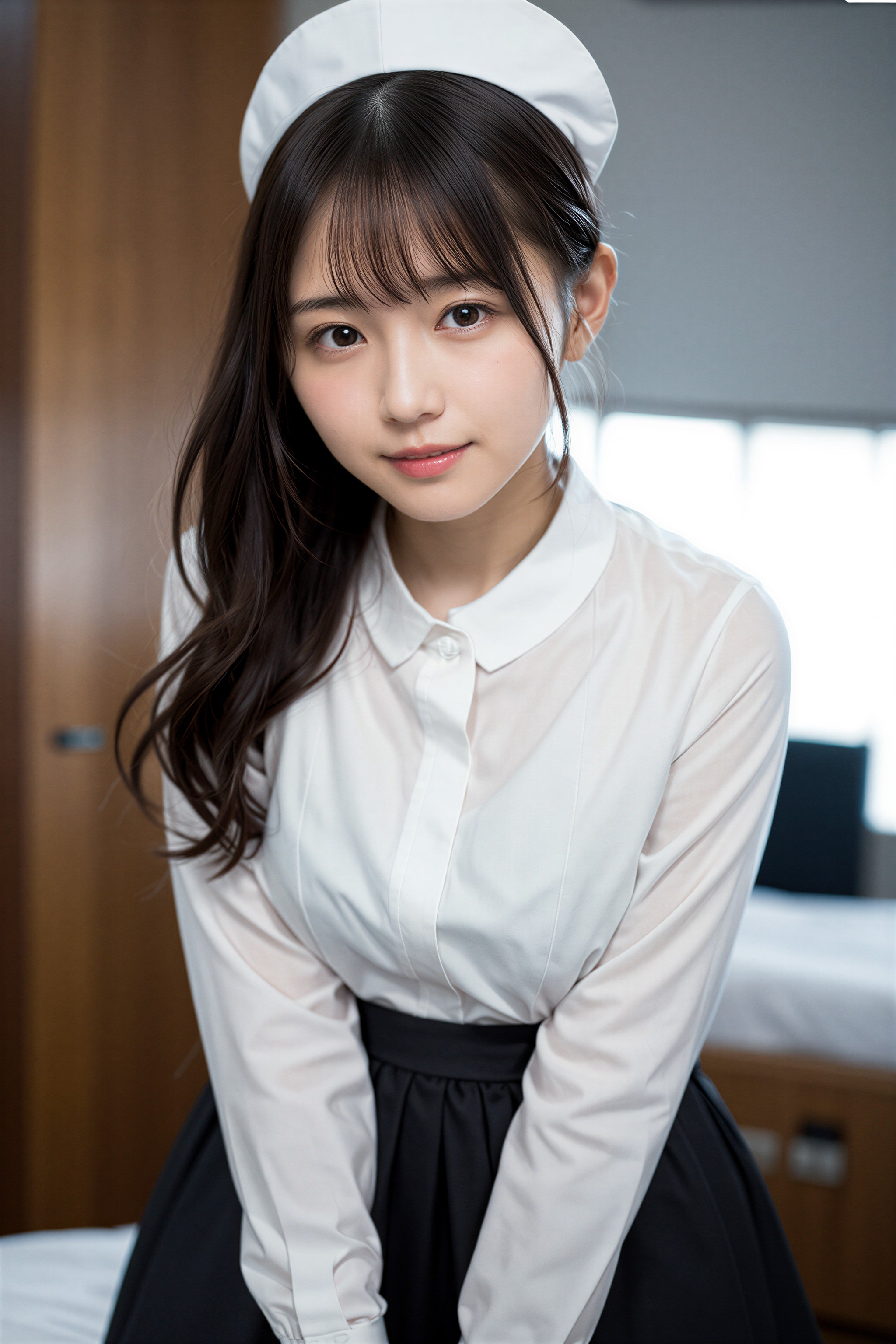 黒髪ナース
