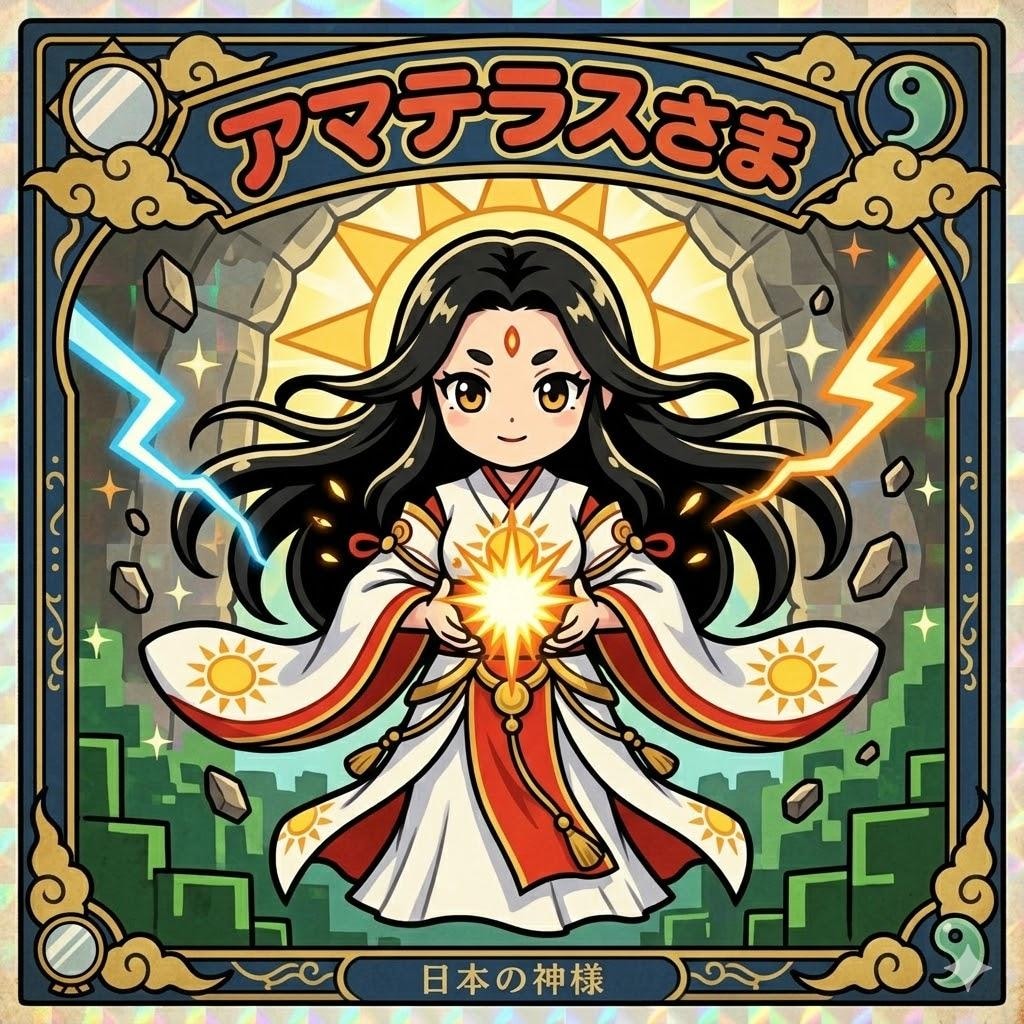 日本の神様シール