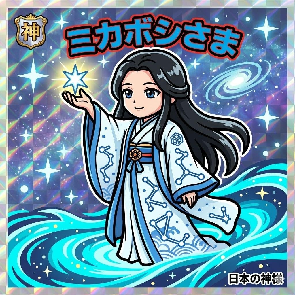 日本の神様シール