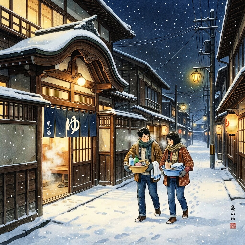 銭湯通い