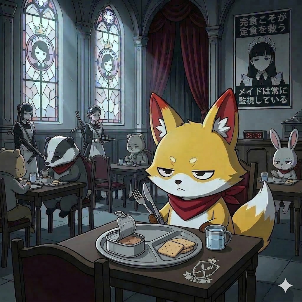 一定の食事献立（略して定食）