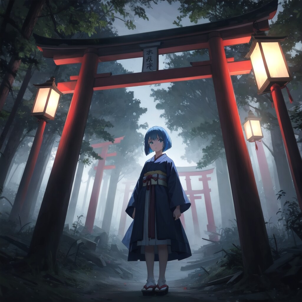 誰もいない神社