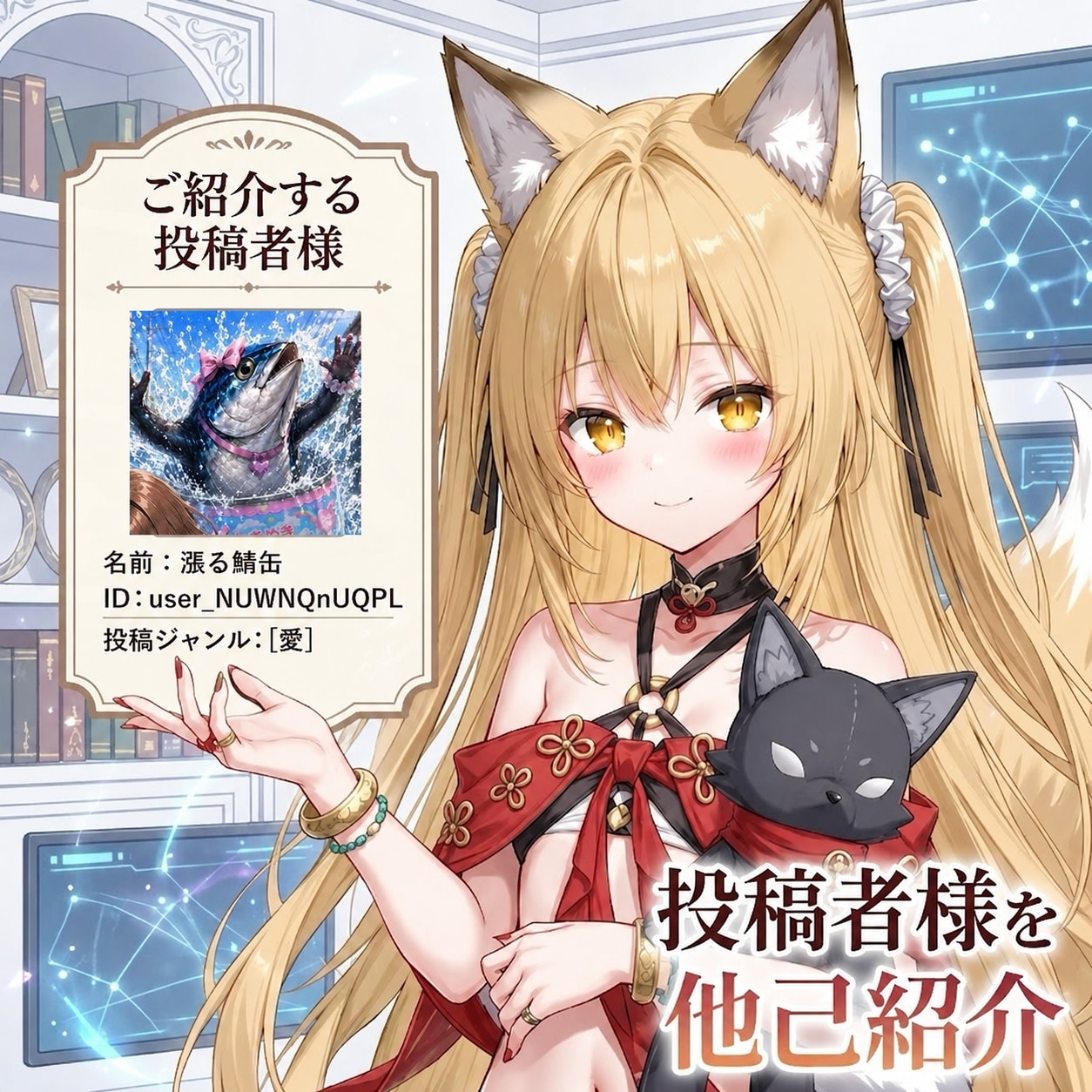 投稿者様を他己紹介③ 漲る鯖缶さん