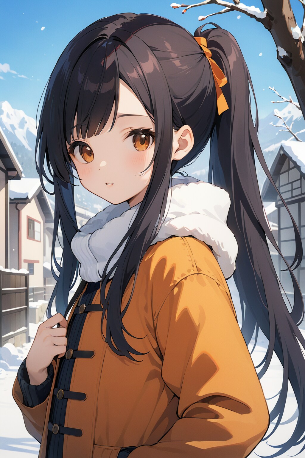 ポニーテール 少女11歳