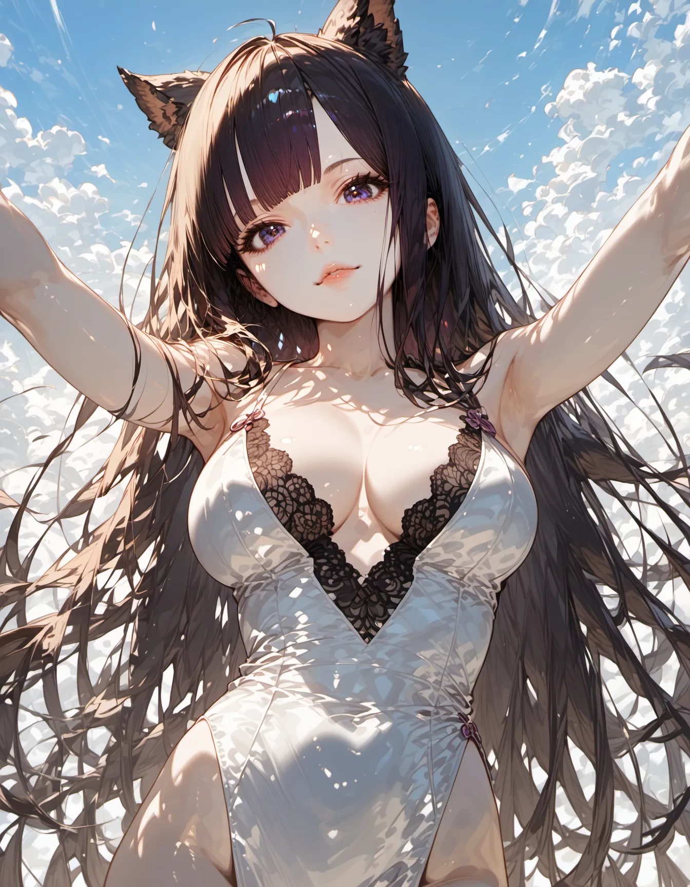 Arms Open to the Infinite Sky | の人気AIイラスト・グラビア