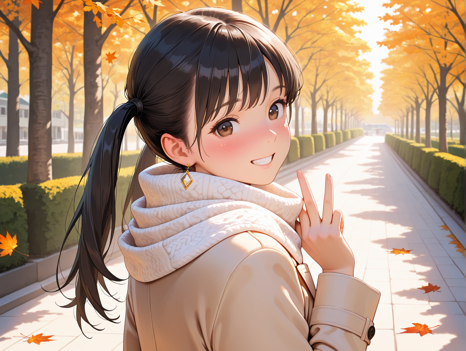 ねぇ、手つなごっ | の人気AIイラスト・グラビア