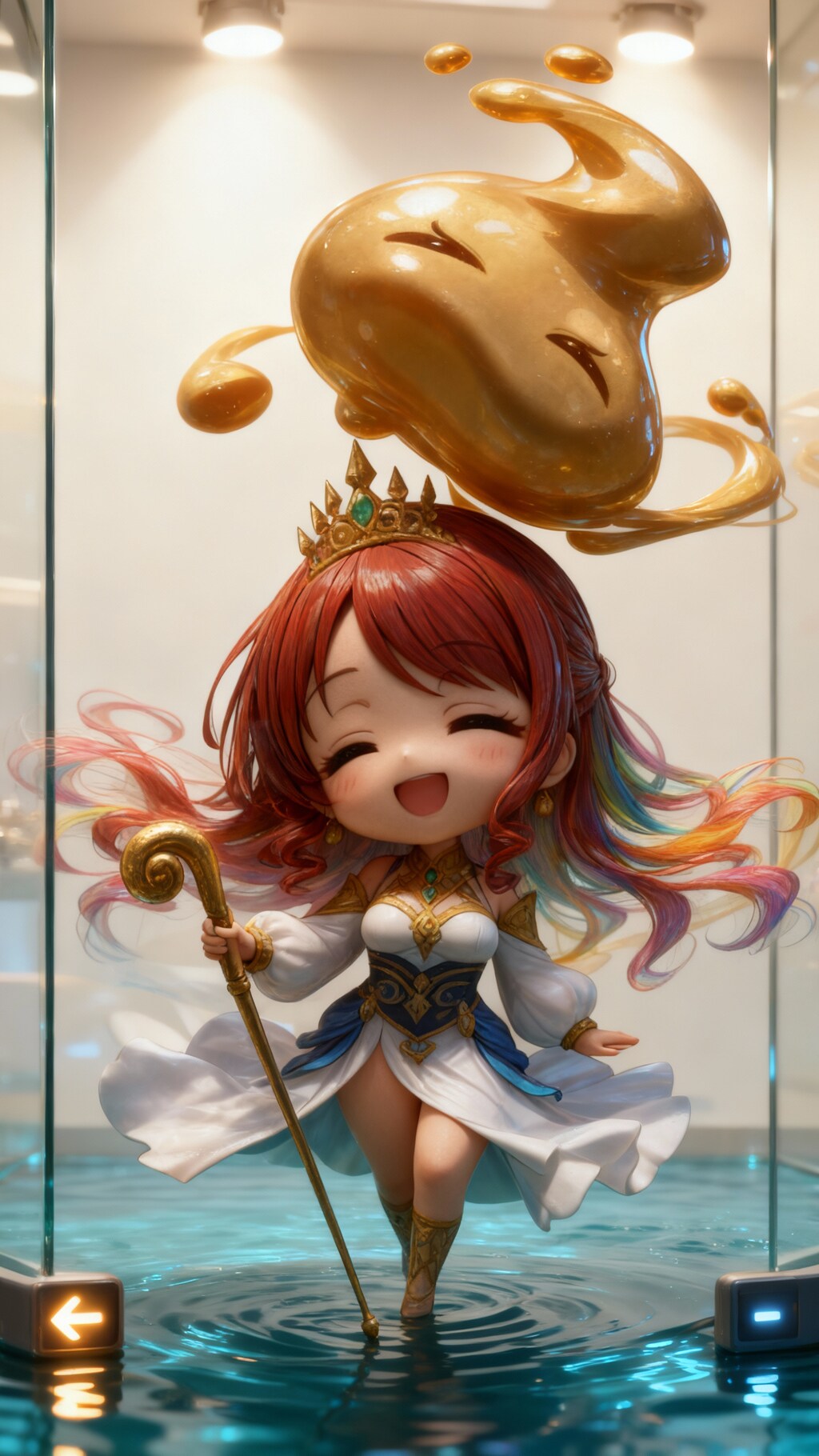 トイレの女神さまをフィギュア化再生成