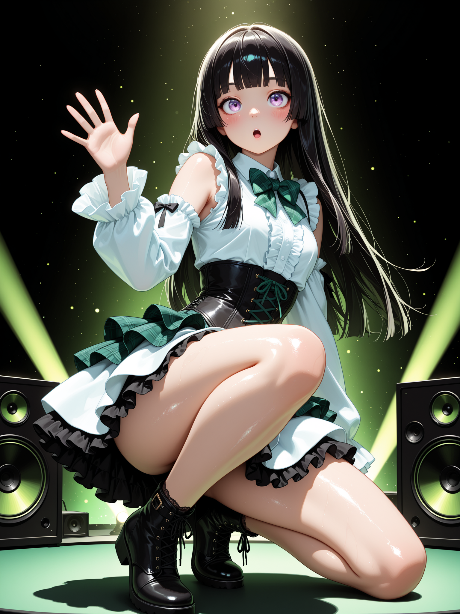 セミリアル練習　ひまりちゃんアイドル衣装