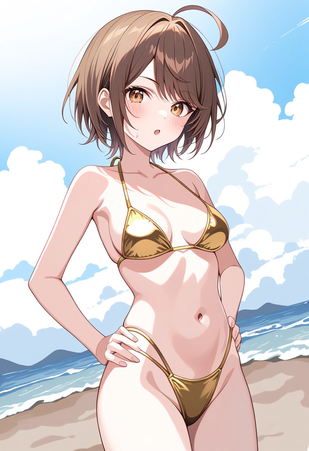 ゴールドビキニ