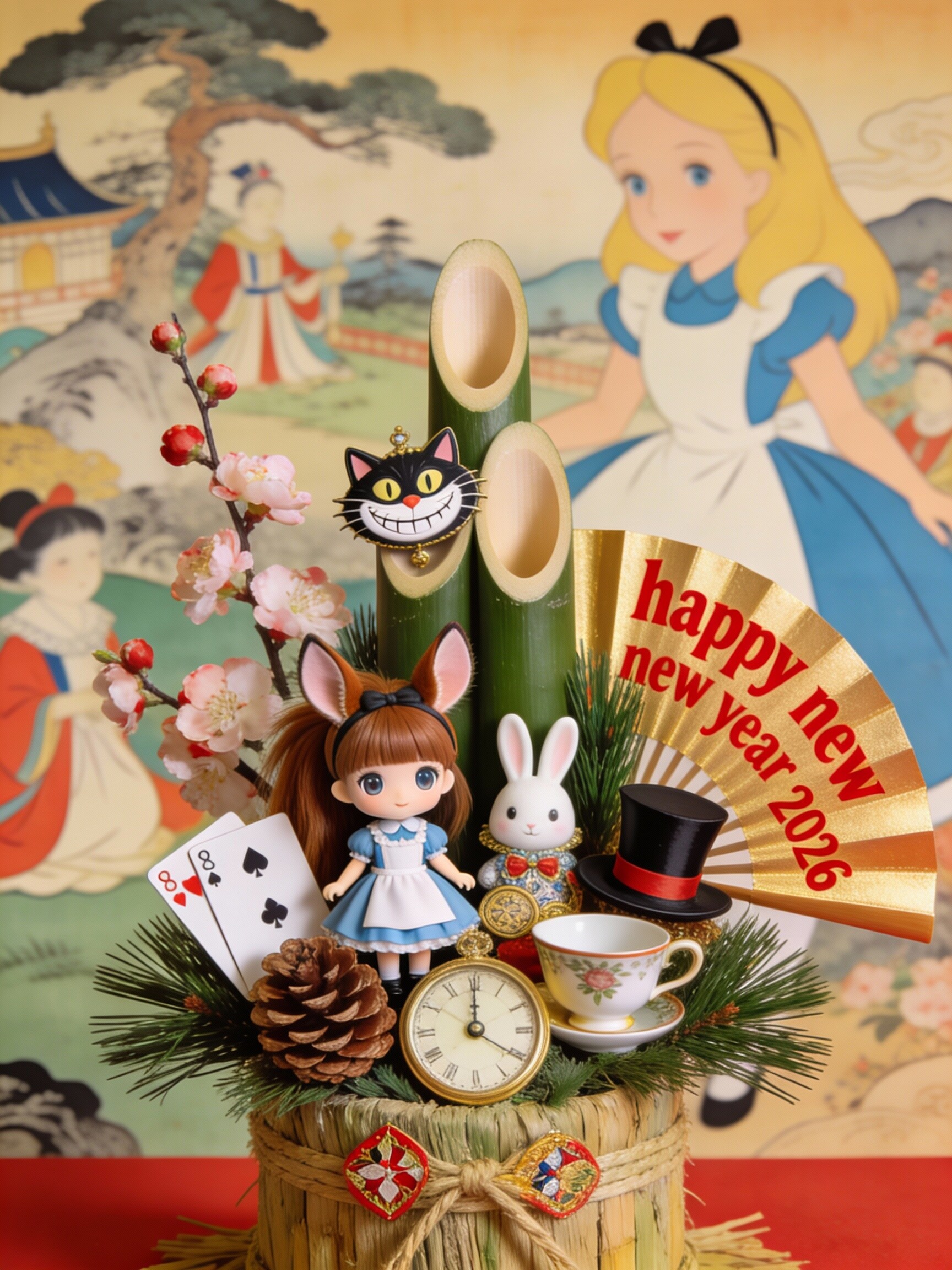 アリスと門松練習⑥