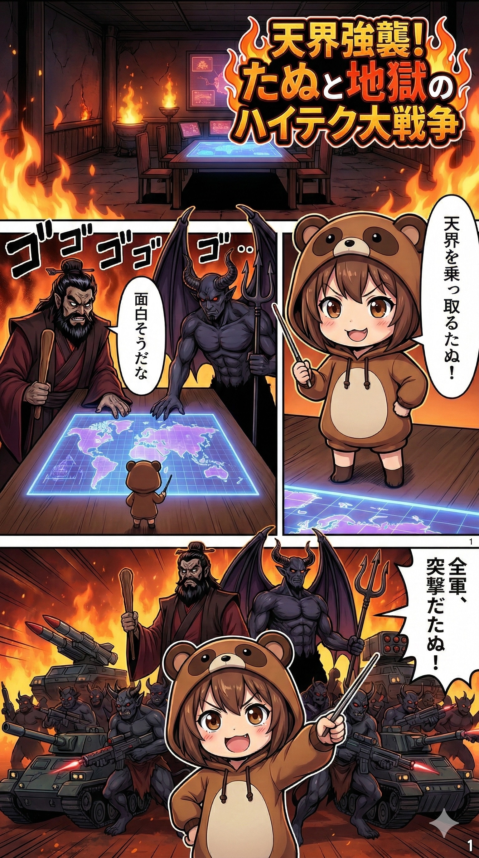 たぬまんが２−１