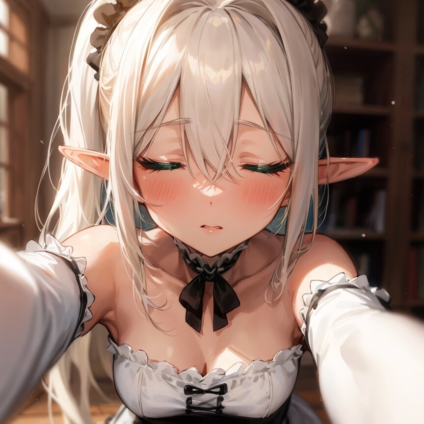 ちゅーおねだりエルフ