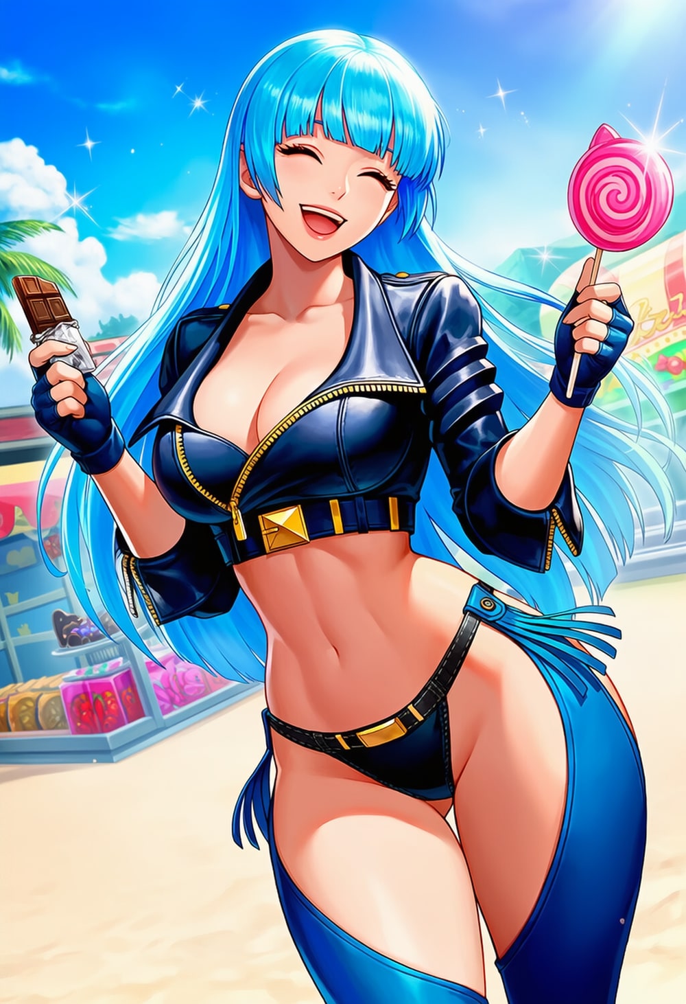 キャンディ大好きビキニ水着ボディースーツコスプレ人妻