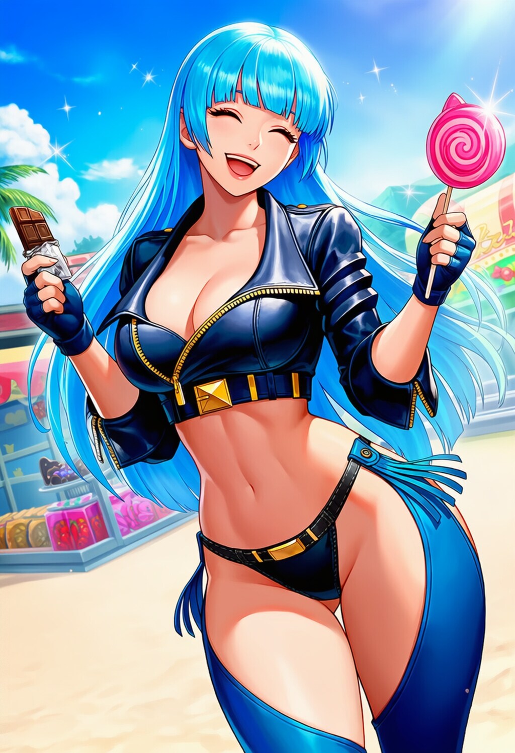 キャンディ大好きビキニ水着ボディースーツコスプレ人妻