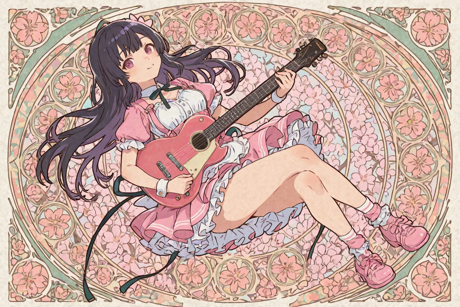 ギター少女 | の人気AIイラスト・グラビア